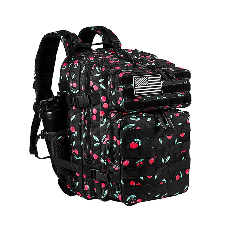 LHI 45L/35L/25L Tactical Backpack for Men and Women Waterproof Athlete Gym Outdoor Bag Travel Hiking Rucksack with Bottle Holder - Image 21