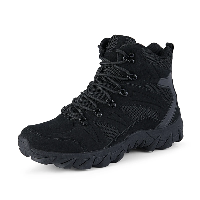 Upgraded Tactics Combat Training Boots Male Outdoors Camping Anti-wear Rapid Response Hiking Shoes Fishing Hunting Sneakers Men - Image 8