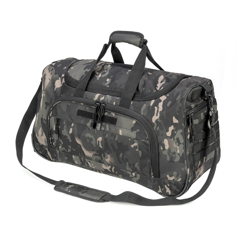 50L Waterproof Gym Bag Men Sports Travel Bags Military Tactical Duffle Luggage Outdoor FitnessTraining Bag - Image 8