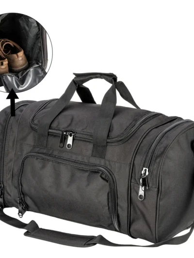Military Tactical Travel Bag Men Outdoor Handbag Sports Luggage Bags Weekend Gym Hiking Trekking Bag with Shoes Compartment