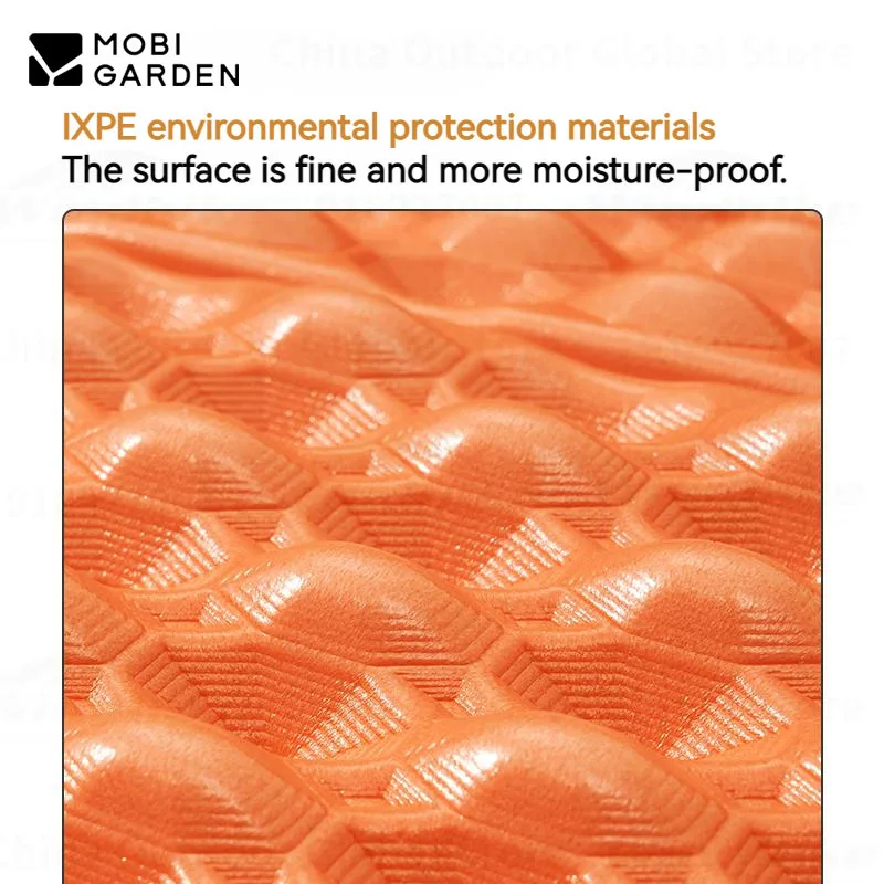 MOBI GARDEN Egg Nest Folding Aluminum Foil Thickness Moisture-proof Mat High Altitude Outdoor Hiking and Camping Mat 2.6R value - Image 4