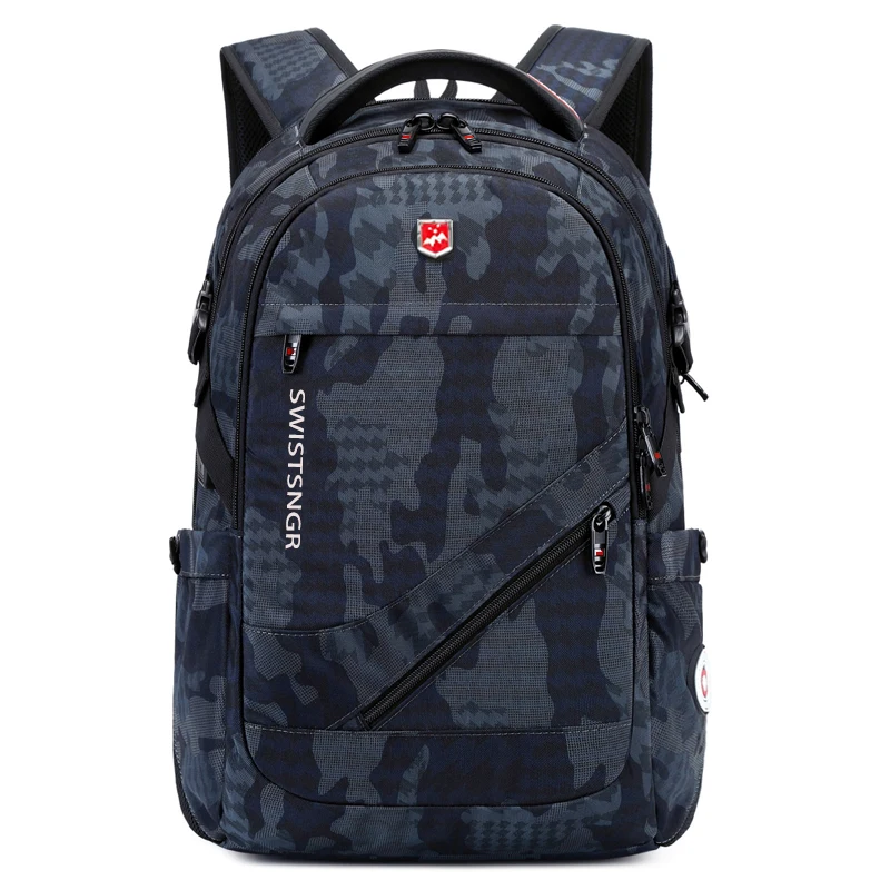 2025 New Waterproof Man Backpack Fit 17inch Laptop USB Charging Backpack Women Oxford Travel Male Bag Vintage School Bag Mochila - Image 17