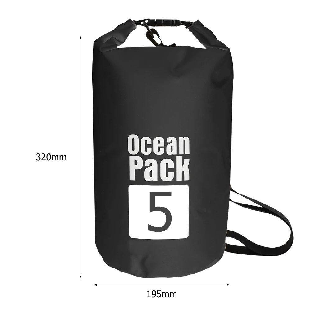 15-2L Swimming Waterproof Dry Bag Outdoor Floating Trekking Beach Backpack PVC Thickened Double-Layer Fabric IPX6 Waterproof Bag - Image 16