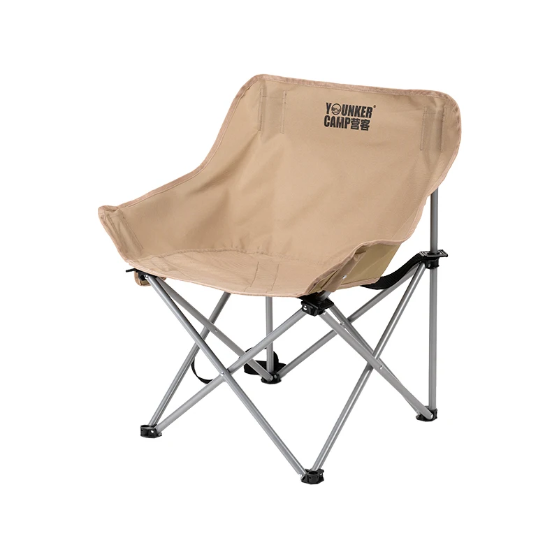 Outdoor Folding Moon Chair Portable Chair Camping Chair Picnic Gear Fishing Small Horse Stool Student Sketching - Image 10