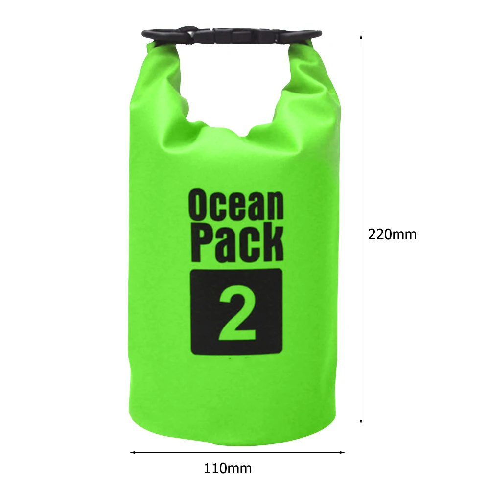 15-2L Swimming Waterproof Dry Bag Outdoor Floating Trekking Beach Backpack PVC Thickened Double-Layer Fabric IPX6 Waterproof Bag - Image 22