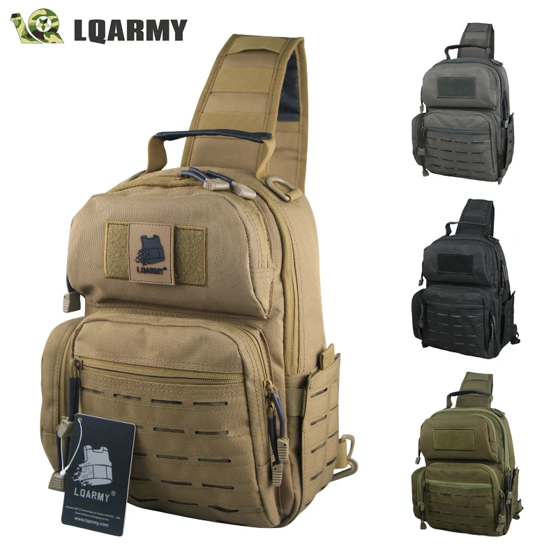 Outdoor Tactical Bag Military Shoulder Bag Sport Backpack Tactical Satchel for Every Day Carry Hunting Camping Waist Bag