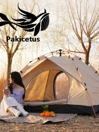 2-4 Person Camping Windproof Tents, Easy To Set Up, lightweight Camping Tent,Carpa,Suitable For Family Travel, Outdoor Camping