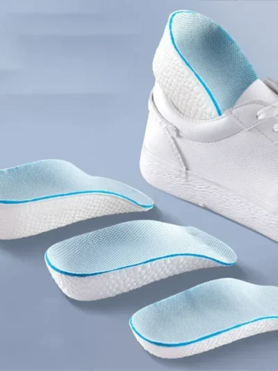 Height Increase Insoles for Men Women Shoes Flat Feet Arch Support Orthopedic Insoles Sneakers Heel Lift Memory Foam Shoe Pads