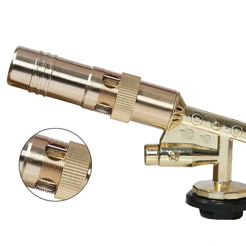 Portable Welding Gas Torch Flame Nozzle Butane Burner Outdoor Camp BBQ Lighter Flamethrower Kitchen Supplies Welding Equipment - Image 5