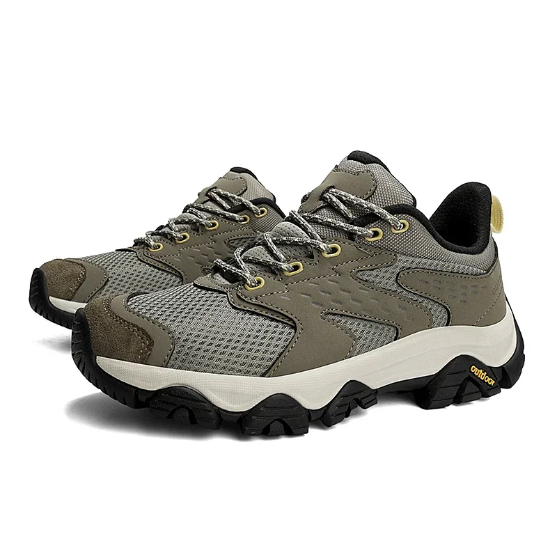 Outdoor Hiking Shoes Men Shoes Anti-slip Low-top Comfortable Shoes Women Lightweight Lace-up Breathable Casual Running Shoes Men - Image 8