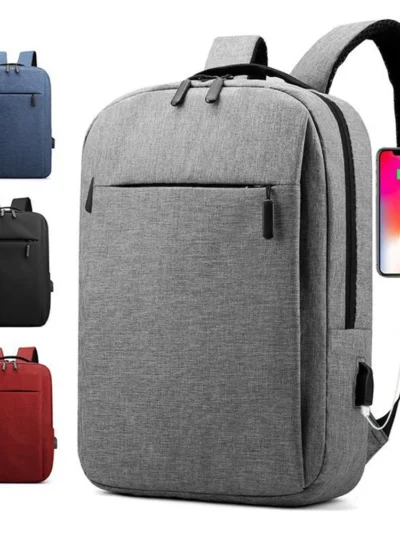 Laptop backpack travel Multifunctional Large capacity male usb charging computer school backpacks oxford waterproof bag for men