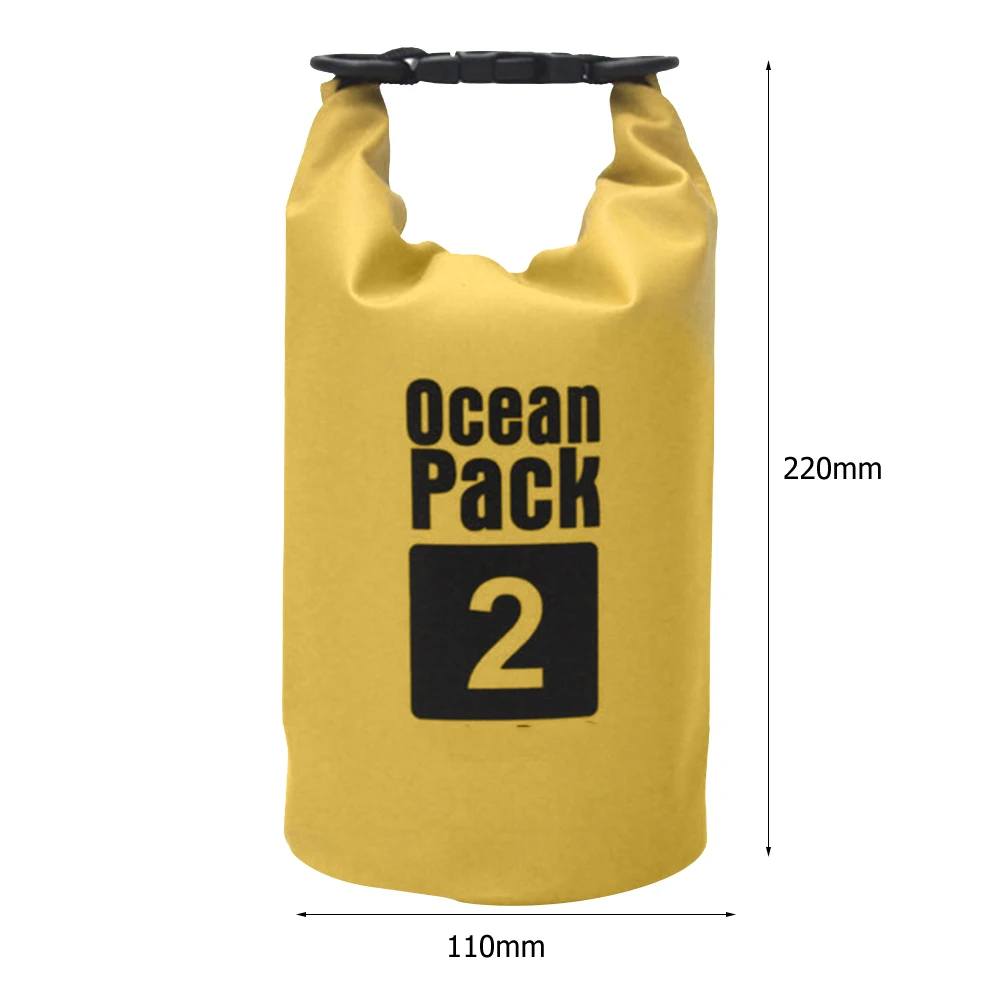 15-2L Swimming Waterproof Dry Bag Outdoor Floating Trekking Beach Backpack PVC Thickened Double-Layer Fabric IPX6 Waterproof Bag - Image 33