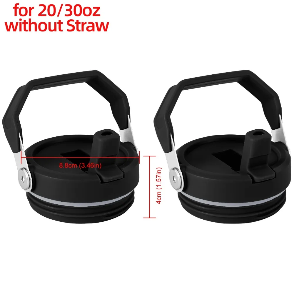 1/2PCS Cup Cap Splash Spill Proof Replaceble Tumbler Flip Straw Lid for Stanley 20/30/40oz Water Bottle Cover Lids with Handle - Image 14