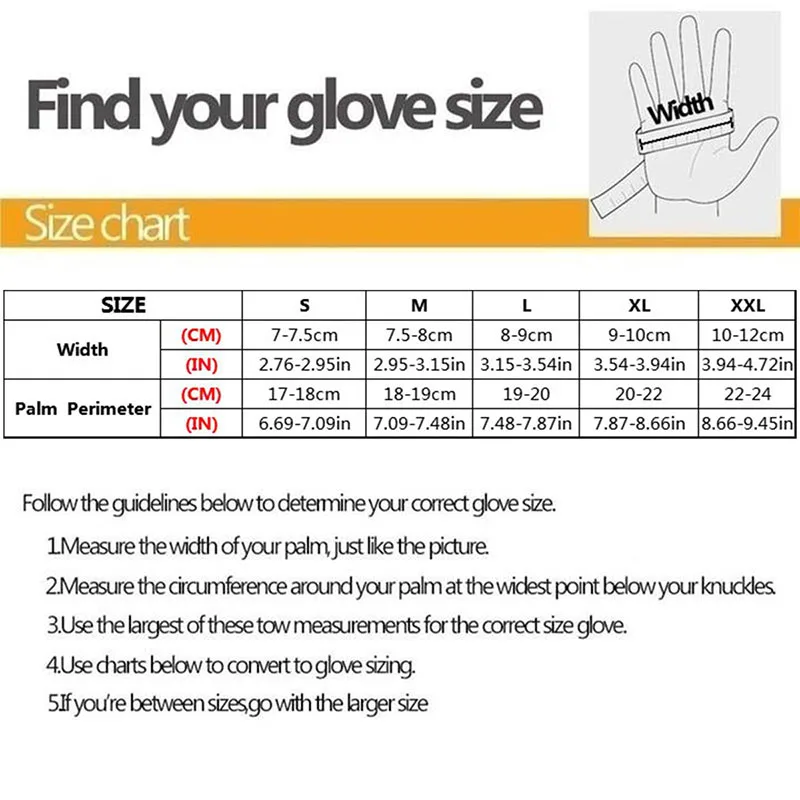Touchscreen Warm Gloves for Women And Men Waterproof Windproof Non-Slip Winter Cycling Driving Motorcycle Ski Gloves - Image 6