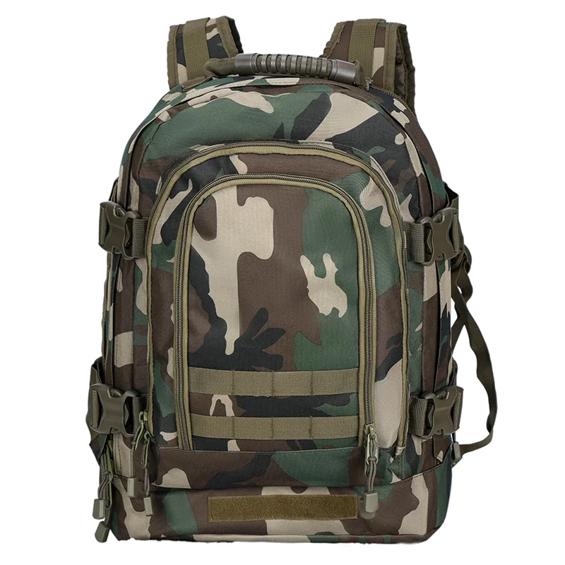 60L Men Tactical Backpack 3P Softback Outdoor Hiking Camping Rucksack Hunting Camping Travel Bag - Image 13