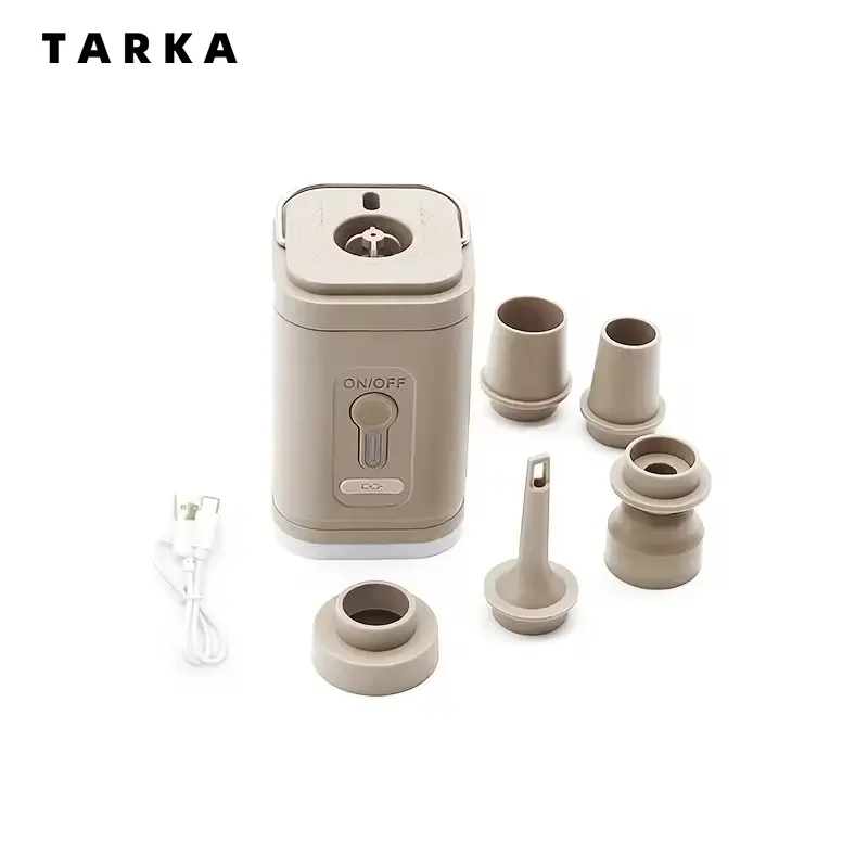 TARKA Camping Portable Electric Air Pump Wireless Air Compressor Inflator Deflator Pumps Air Cushions Beds Boat Swimming Ring