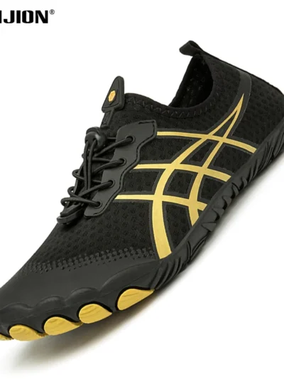 Men Women Aqua Shoes Nonslip Quick Dry Lightweight Barefoot Wading Upstream Boating Kayaking Surfing Beach Diving Water Sneaker