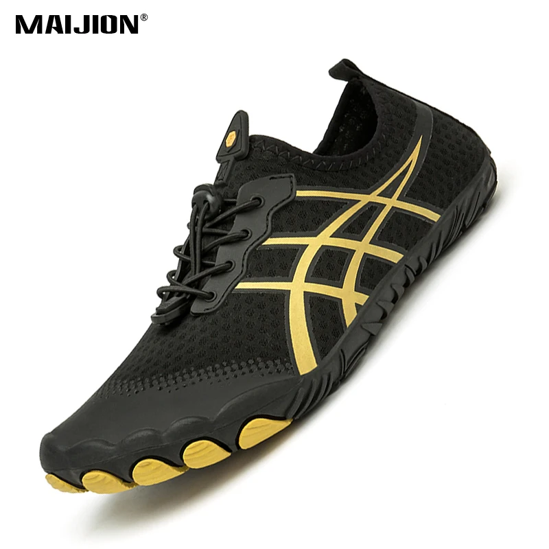 Men Women Aqua Shoes Nonslip Quick Dry Lightweight Barefoot Wading Upstream Boating Kayaking Surfing Beach Diving Water Sneaker