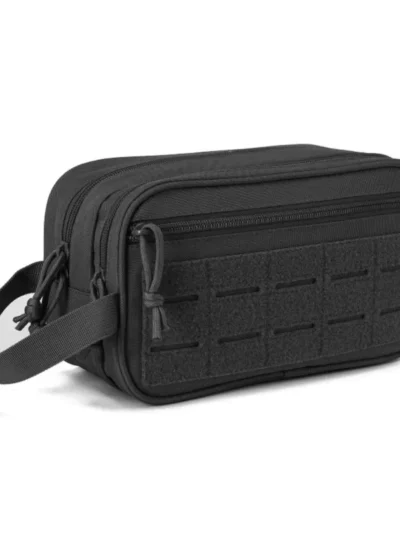 Toiletry Bag For Men Hygiene Bag Mens Shaving Kit Travel shower Bag Waist BackpackTool Molle Pouches Small Dopp Kit belt bag