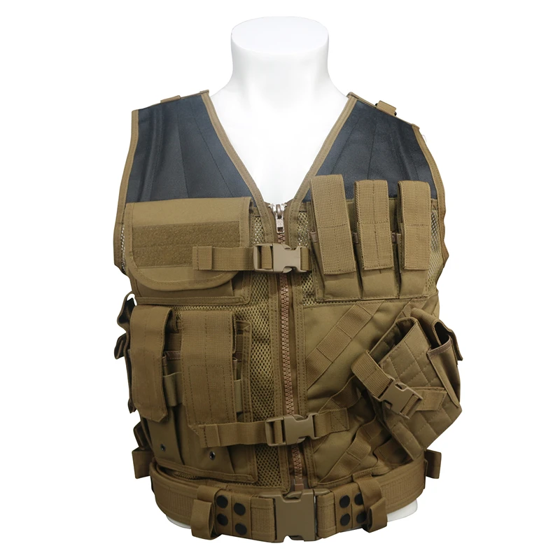 Military Tactical Vest Quick Removal Army Vests Airsoft Paintball Outdoor CS Hunting Body Armor Plate Carrier Protective Coat - Image 7