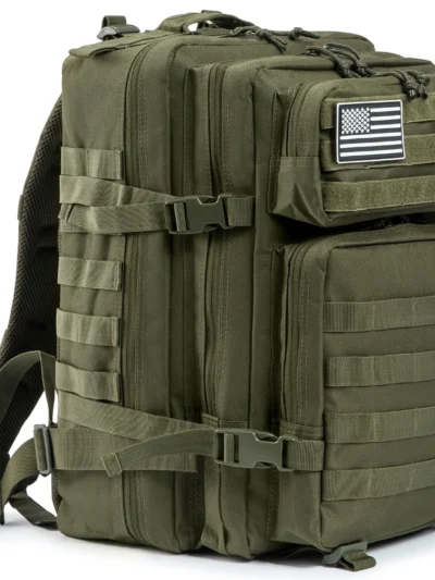 45L Tactical Backpack Large Capacity Outdoor Rucksack 3 Day Fitness Hiking Bag Hiking Camping Gear Backpacks