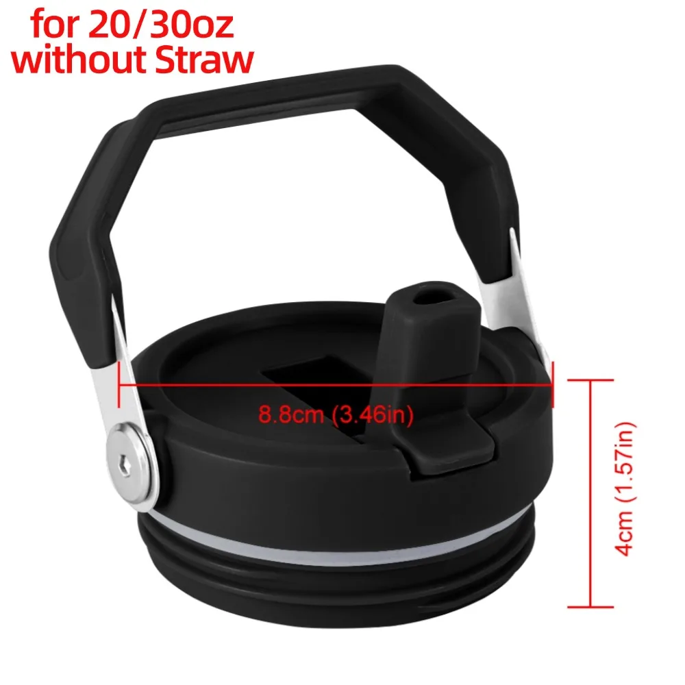 1/2PCS Cup Cap Splash Spill Proof Replaceble Tumbler Flip Straw Lid for Stanley 20/30/40oz Water Bottle Cover Lids with Handle - Image 9