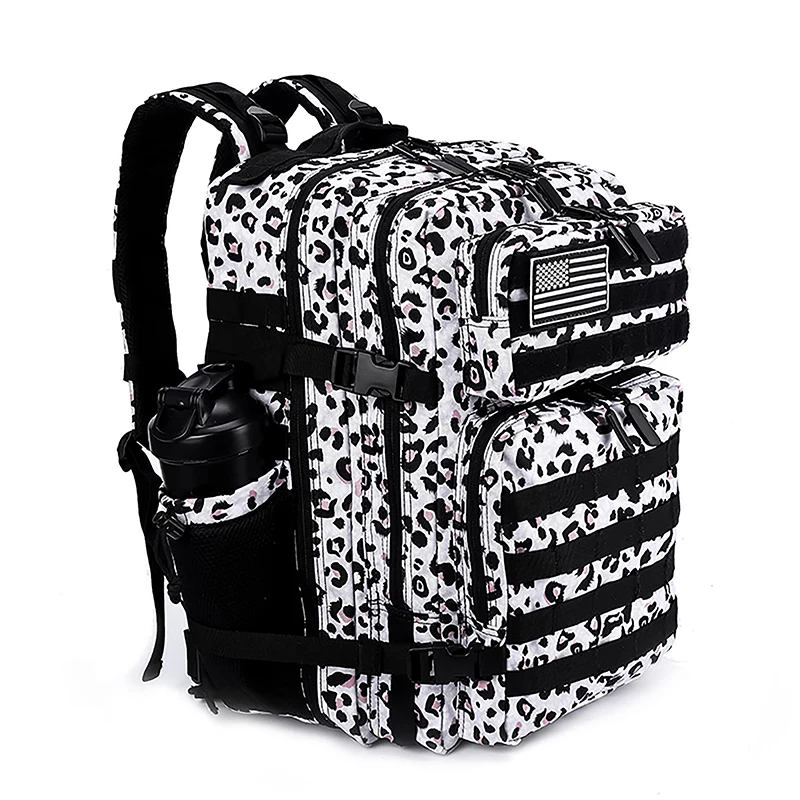 LHI 45L/35L/25L Tactical Backpack for Men and Women Waterproof Athlete Gym Outdoor Bag Travel Hiking Rucksack with Bottle Holder - Image 36