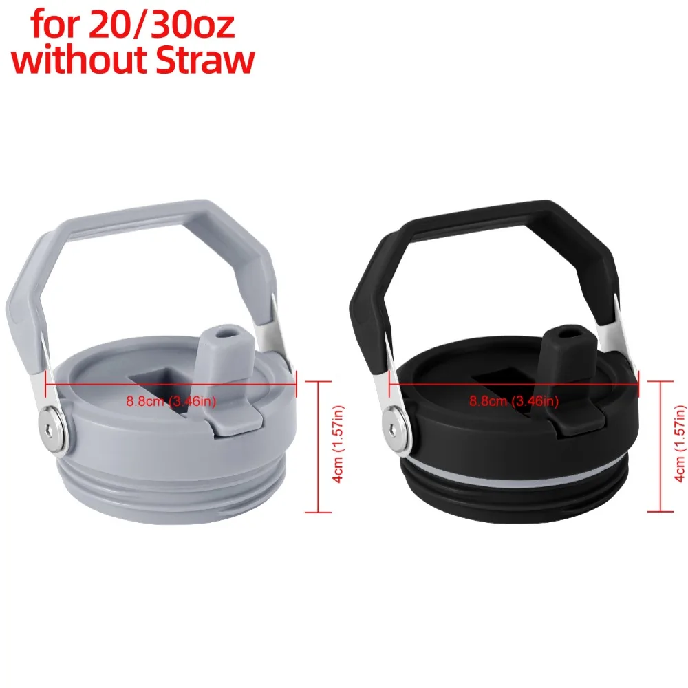1/2PCS Cup Cap Splash Spill Proof Replaceble Tumbler Flip Straw Lid for Stanley 20/30/40oz Water Bottle Cover Lids with Handle - Image 16