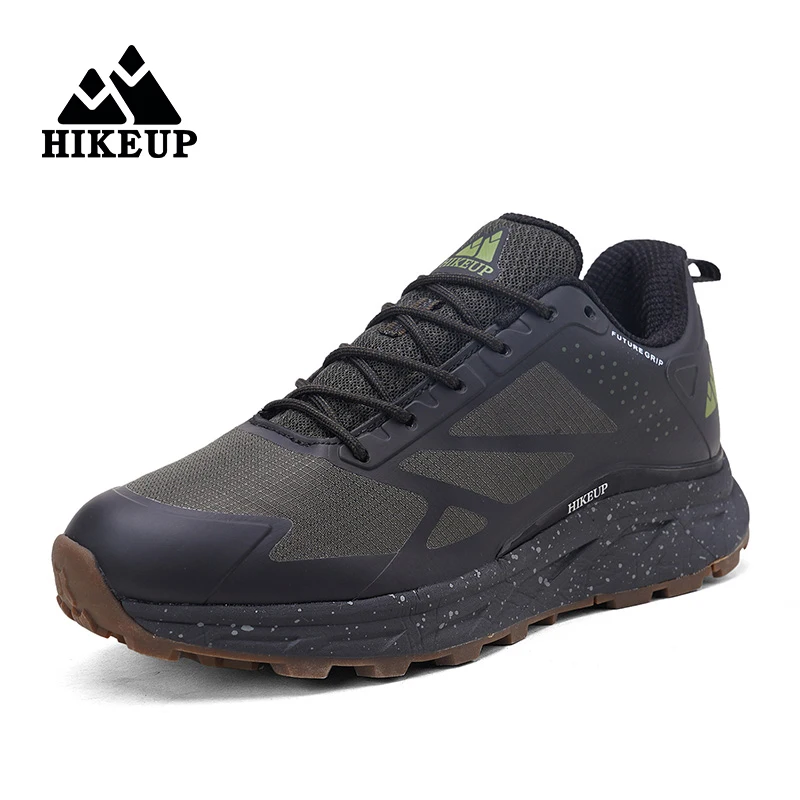 HIKEUP Men's Hiking Trail Running Shoes Breathable Hiking Sport Trail Male Comfort Trekking Running Sneakers - Image 9